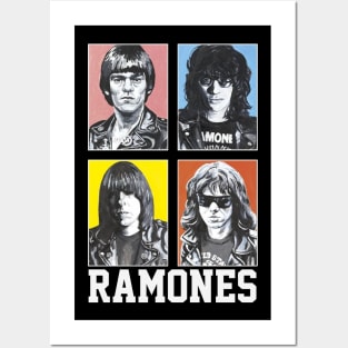 Ramones pop art Posters and Art